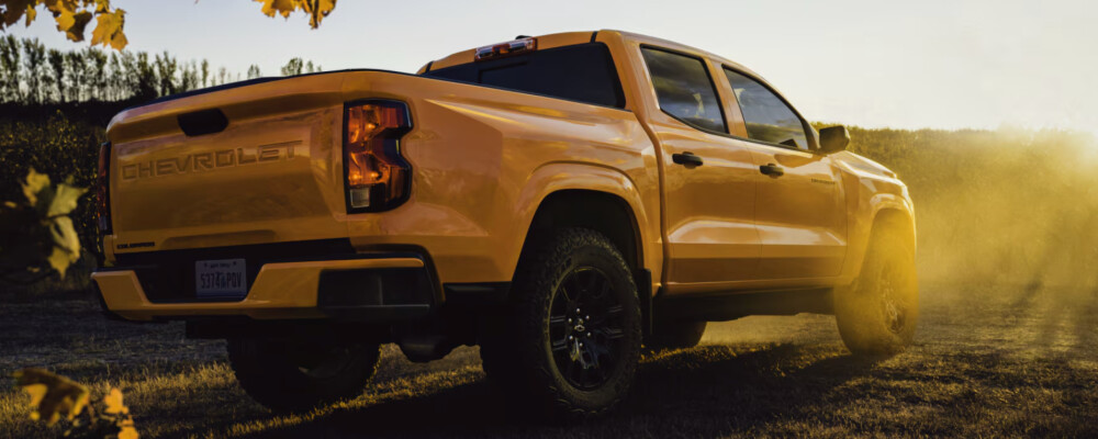 2026 Chevy Colorado exterior from the back