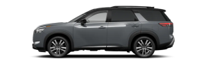 2023 Nissan Pathfinder in Two-Tone Boulder Gray Pearl and Super Black