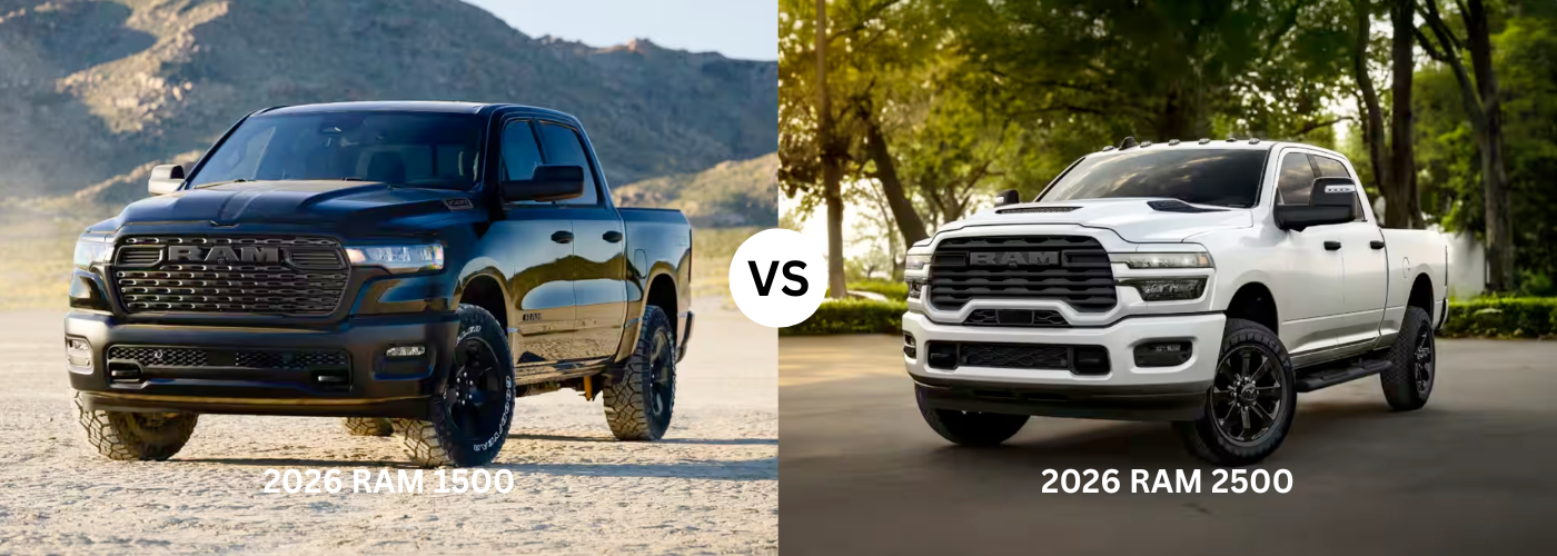 2026 RAM 1500 vs 2500