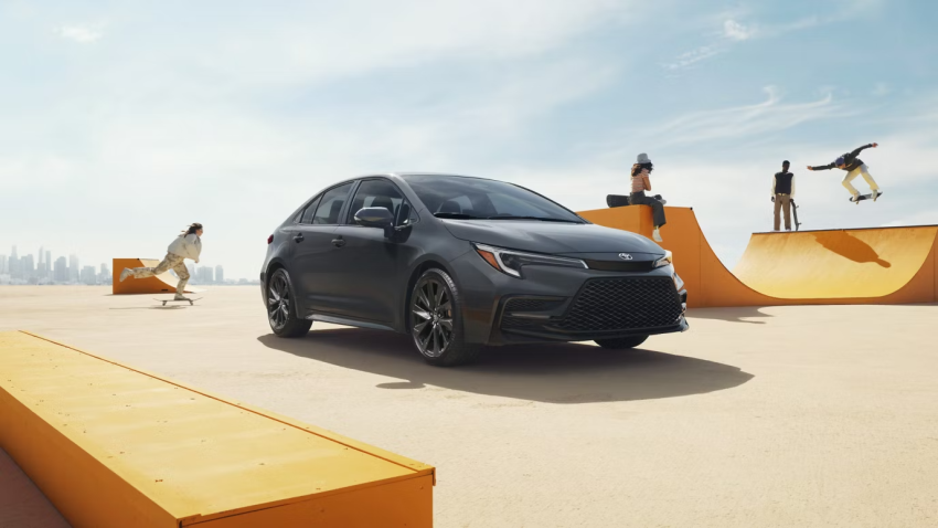 2026 Toyota Corolla Hybrid SE in Underground Color