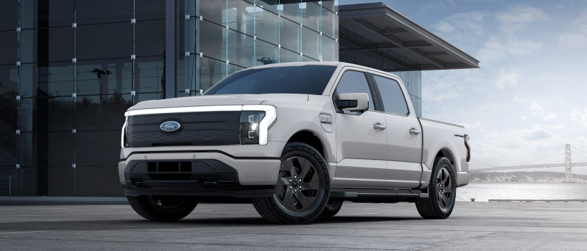2023 Ford F-150 Lightning in Avalanche