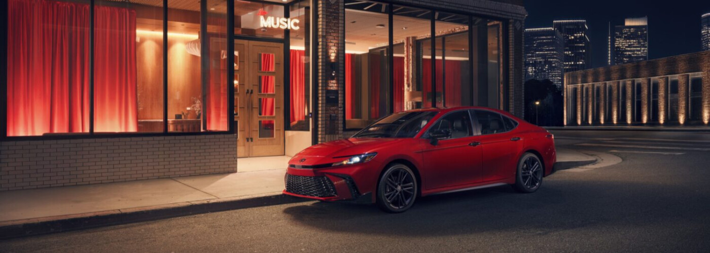 Red 2026 Toyota Camry