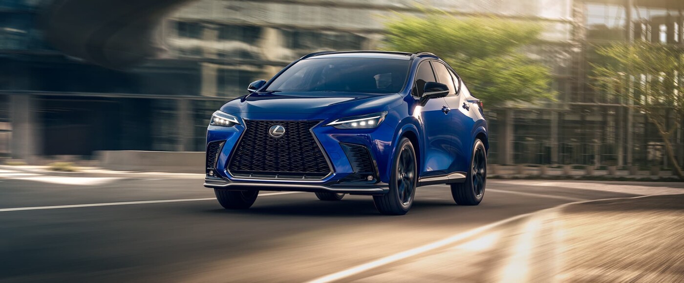 2022 Lexus NX F Sport Turning Corner 2022 Lexus NX F Sport Turning Corner