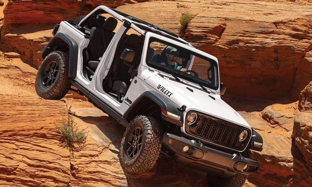 2026 Jeep Wrangler off roading 