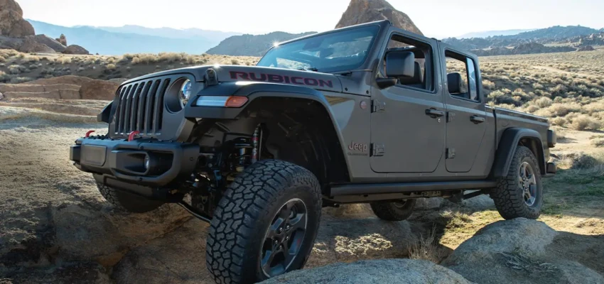 2022 Jeep Gladiator Rubicon Off-Roading