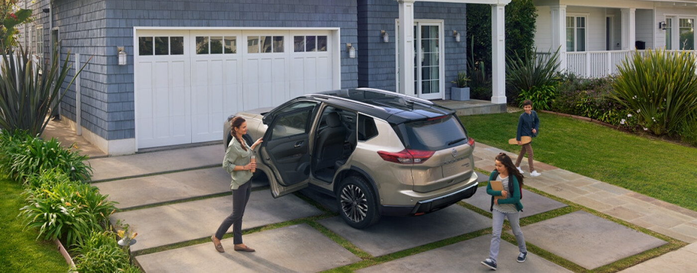 2026 Nissan Rogue parked in driveway 