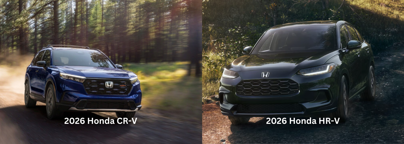2026 Honda CR-V Vs 2026 Honda HR-V Comparison