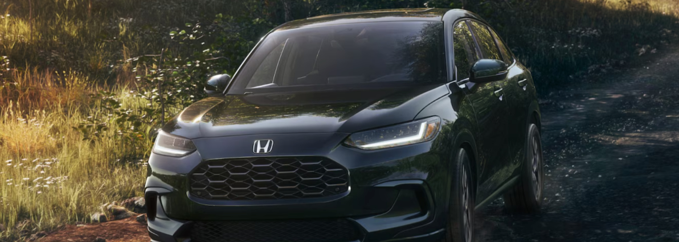 2026 Honda HR-V parked on hill in the woods
