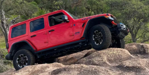 2024 Jeep Wrangler offroading