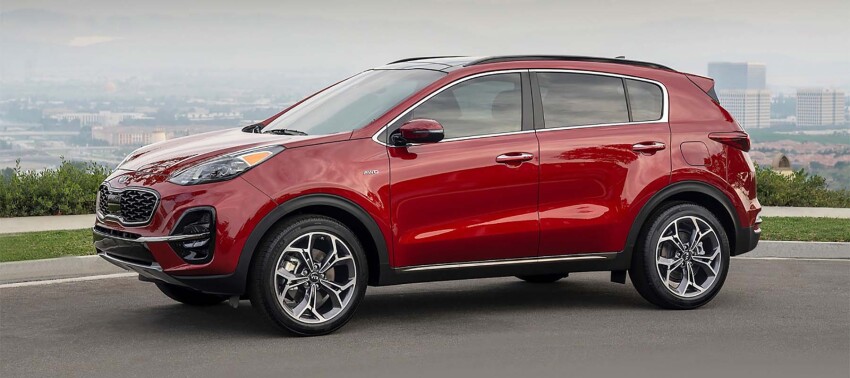 2020 Kia Sportage Parked 2020 Kia Sportage Parked