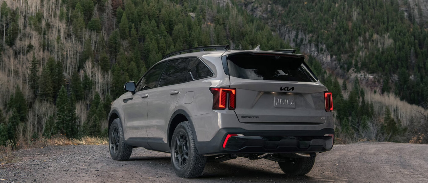 2026 Kia Sorento parked near mountains