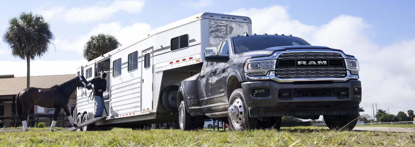 2024 RAM 3500 with Horse Trailer 2024 RAM 3500 with Horse Trailer