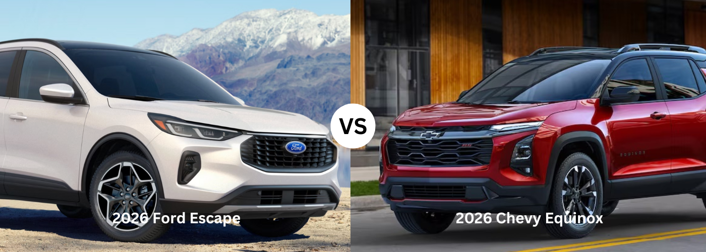 2026 Ford Escape vs 2026 Chevy Equinox