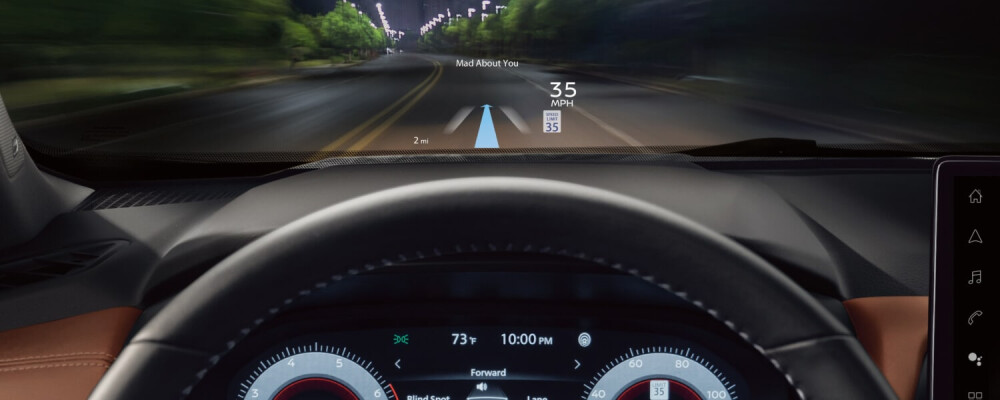 2025 Nissan Rogue Head Up Display