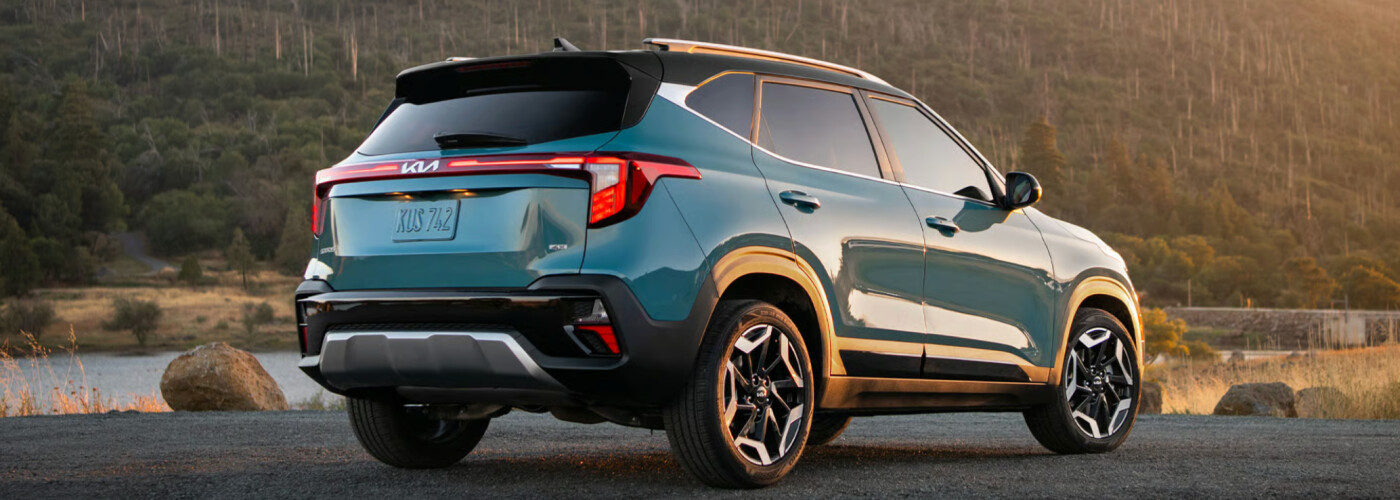 2026 Kia Seltos Light Blue Exterior