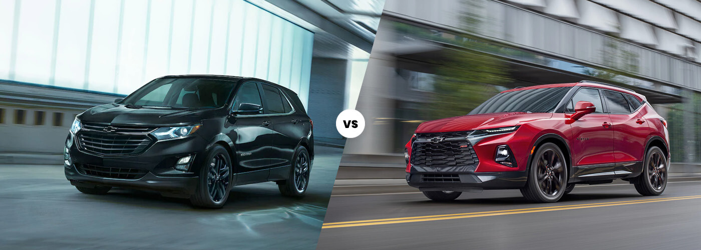 2021 Chevrolet Equinox vs. 2021 Chevrolet Blazer 2021 Chevrolet Equinox vs. 2021 Chevrolet Blazer