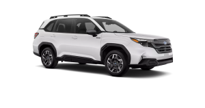 2025 Subaru Forester Hybrid in Crystal White Pearl