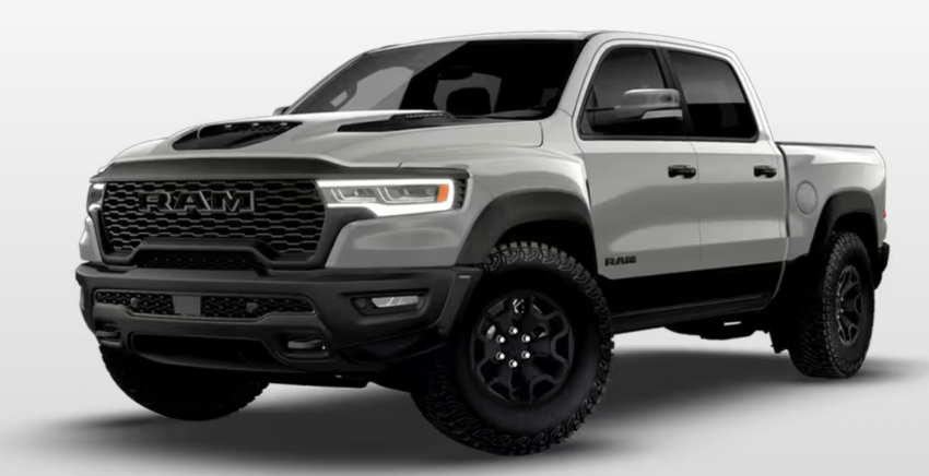 Silver and black 2026 RAM 1500 RHO