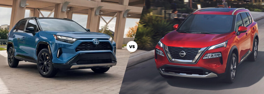 2022 Toyota RAV4 vs. 2022 Nissan Rogue 2022 Toyota RAV4 vs. 2022 Nissan Rogue