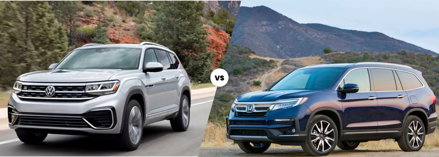 2023 VW Atlas vs. 2023 Honda Pilot Hiley Volkswagen of Arlington