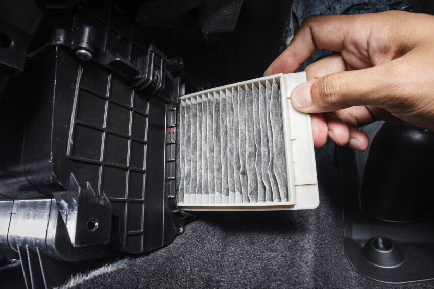 Cabin Air Filter Cabin Air Filter in a honda
