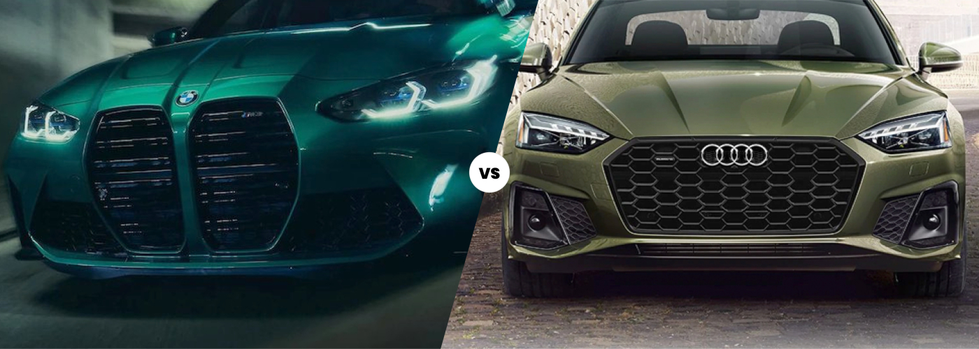 BMW vs Audi BMW Grill
