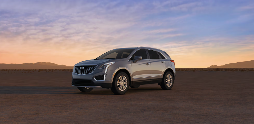 2026 Cadillac XT5 parked in desert