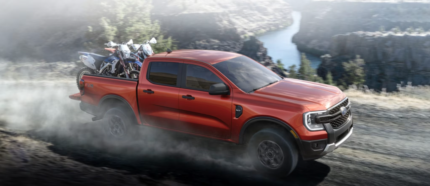 2024 Ford Ranger 2024 Ford Ranger driving in the mountains