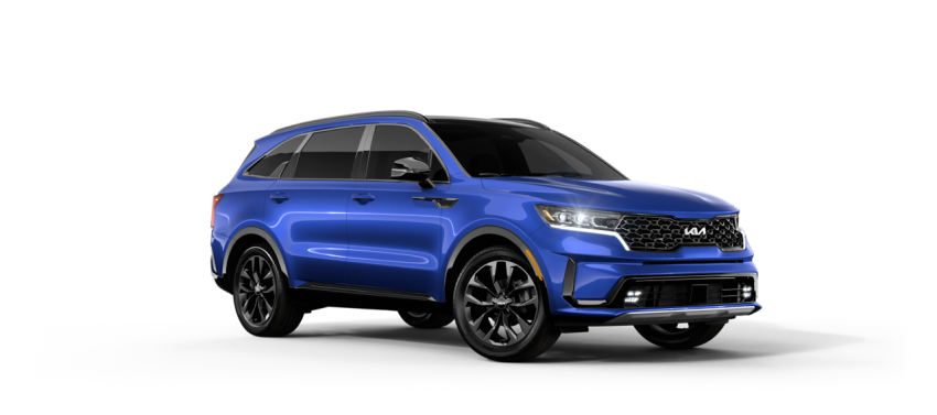 2023 Kia Sorento SX & EX - Sapphire Blue