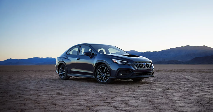 2022 Subaru WRX in the Desert