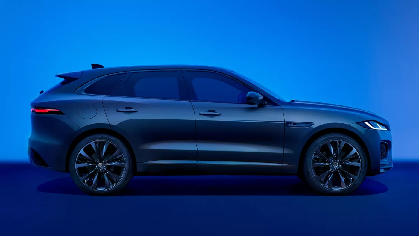 2025 Jaguar F-PACE side profile