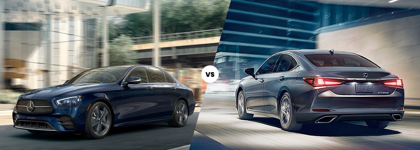 2021 Mercedes-Benz E-Class vs. 2021 Lexus ES