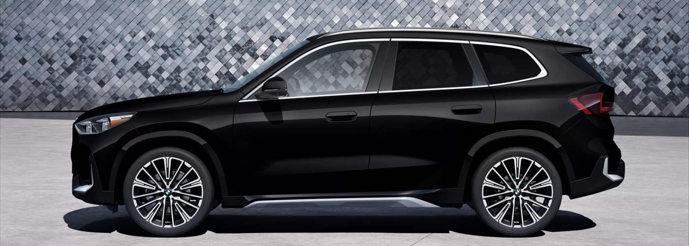 2026 BMW X1 parked in front of tile wall