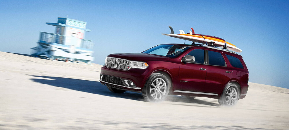 2020 Dodge Durango Driving on Beach 2020 Dodge Durango Driving on Beach