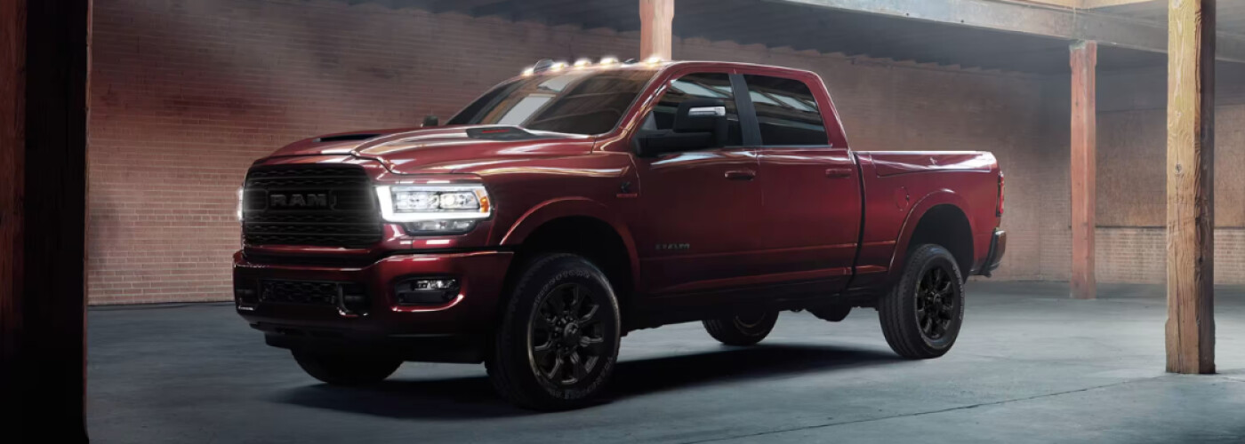 2024 RAM 2500 in a warehouse