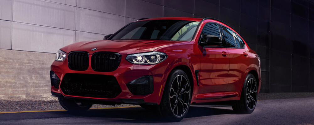 2021 BMW X4 M Red 2021 BMW X4 M
