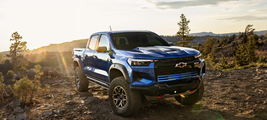 2026 Chevy Colorado ZR2 in Reef Blue Metallic