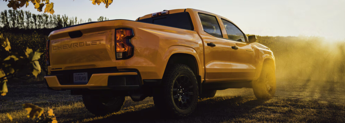2026 Chevy Colorado exterior from the back
