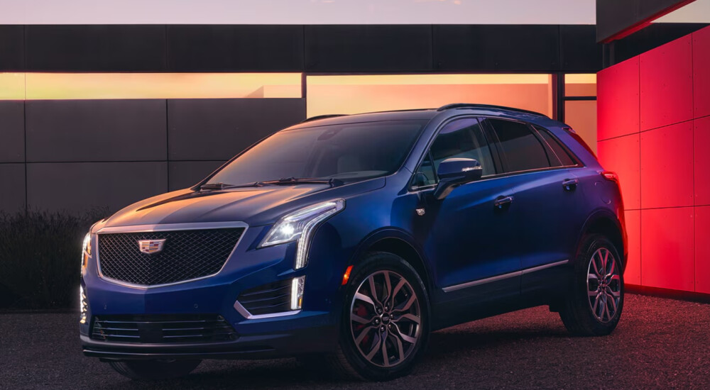 2026 Blue Cadillac XT5