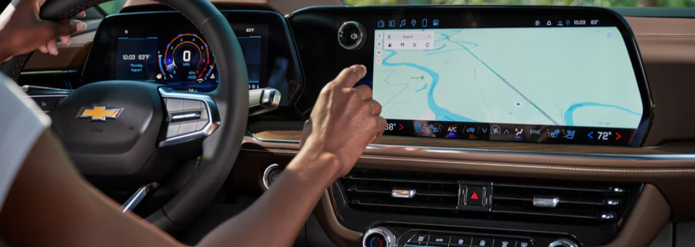 2026 Chevrolet Tahoe Interior Front Dash View