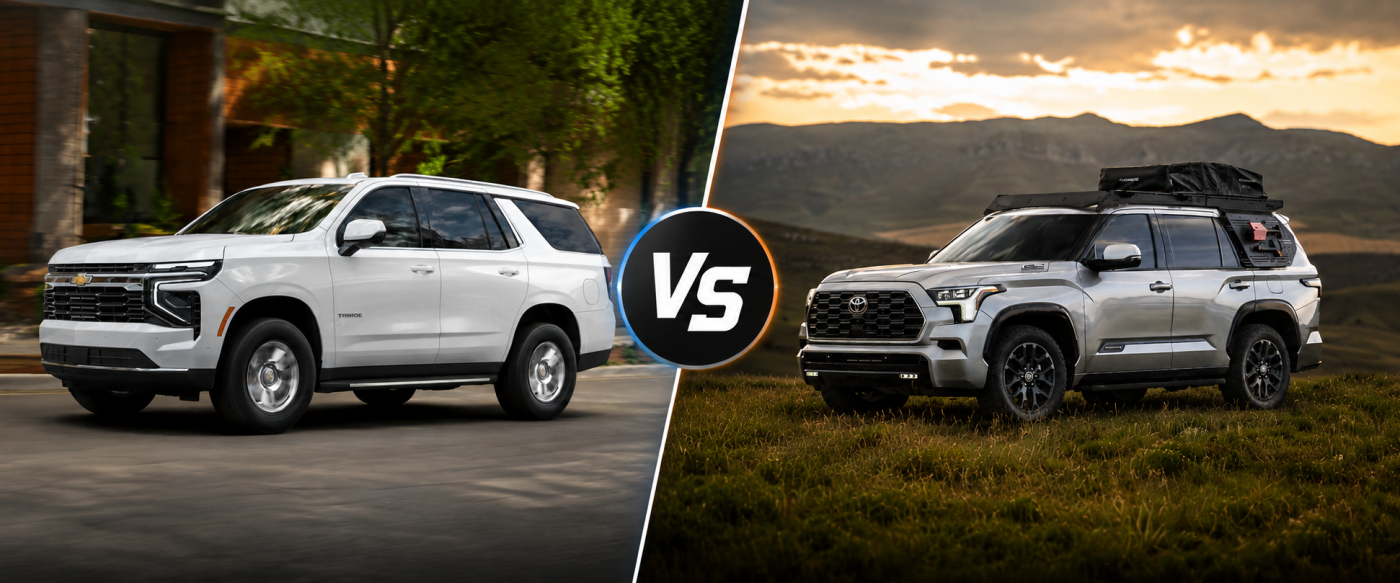 2026 Chevy Tahoe vs 2026 Toyota Sequoia