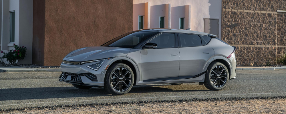 2025 Kia EV6 in Wolf Gray