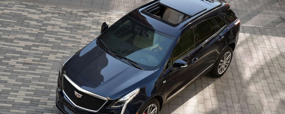 2022 Cadillac XT5 Ariel View