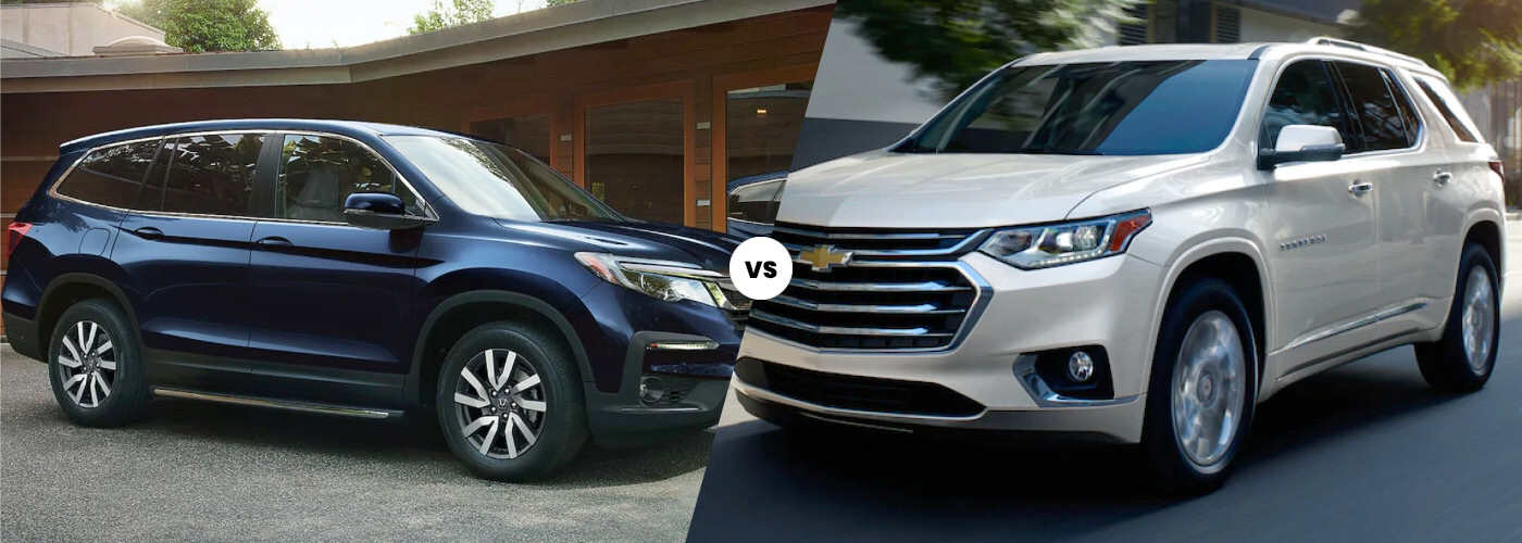 Honda Pilot vs. Chevy Traverse  Western Motors Merced