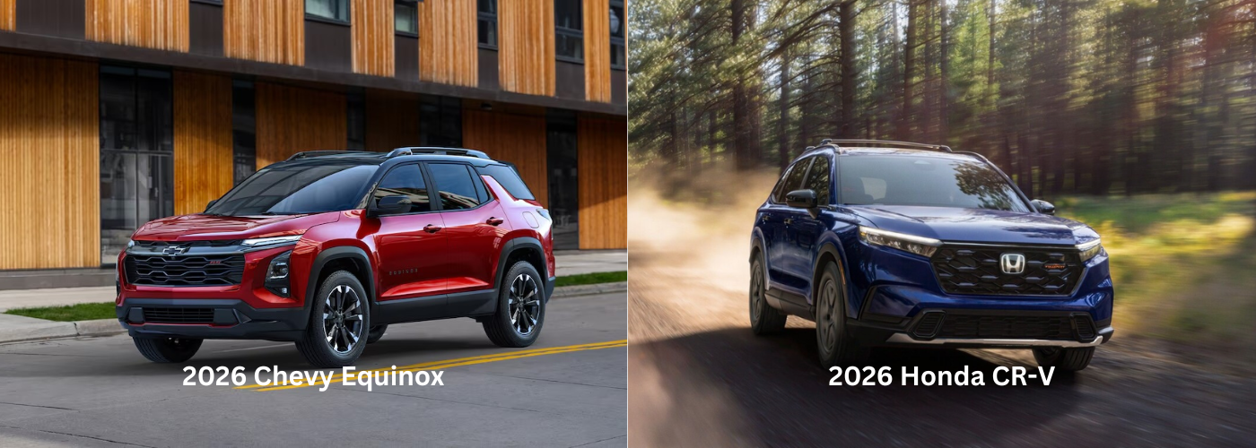 2026 Chevrolet Equinox vs Honda CR-V