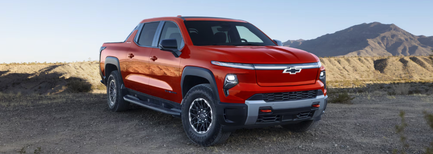 2026 Chevy Silverado EV Max Range Trail Boss in Habanero Orange 2026 Chevy Silverado EV Max Range Trail Boss in Habanero Orange
