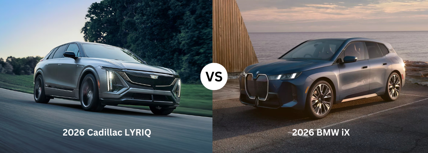 2026 Cadillac LYRIQ vs BMW iX