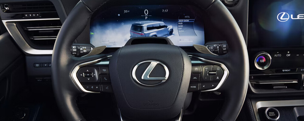 2025 Lexus GX dashboard technology