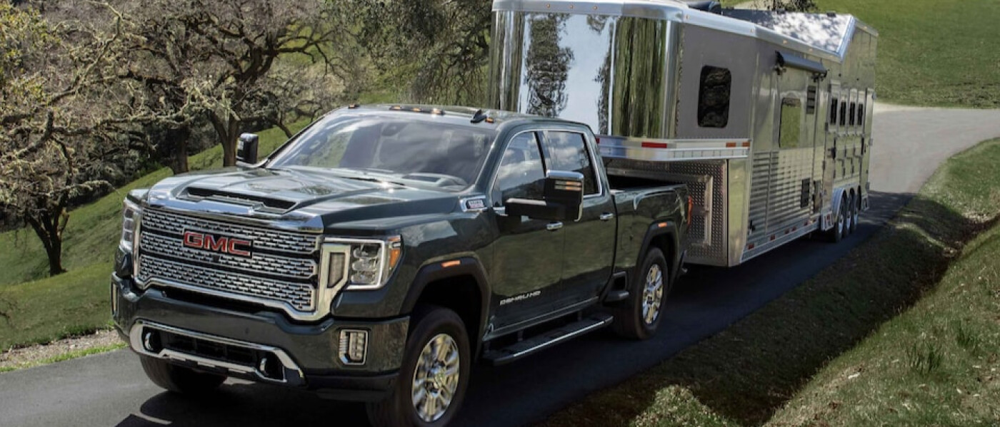 2022 GMC Sierra 2500 towing