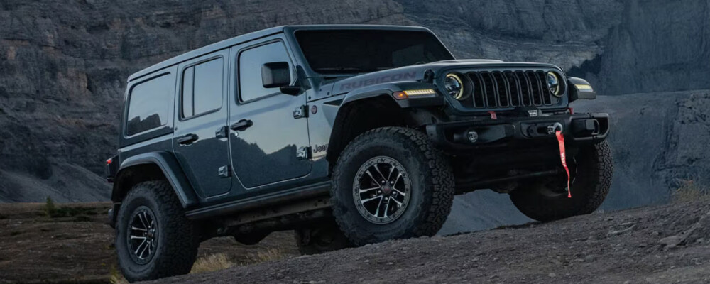 2026 Jeep Wrangler off-roading